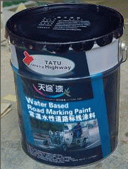  Water-based road marking paint with white and yellow color TT-CST-I/II