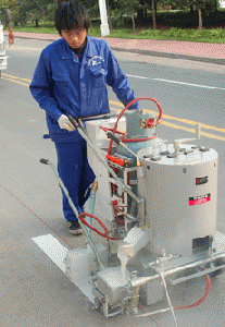 Standard Hand-push Thermoplastic Road Marking Machine TT-SRG-I(TT-RST-I A/B) 