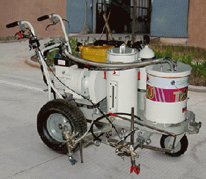  Hand-Push Cold Paint Airless Road Marking Machine TT-ST300-II-A/B/C