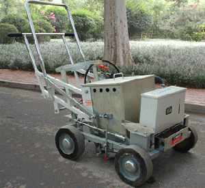 Hand-Push Thermoplastic Pedestrian Road-Marking Machine TT-SBG(400-600)A/B 